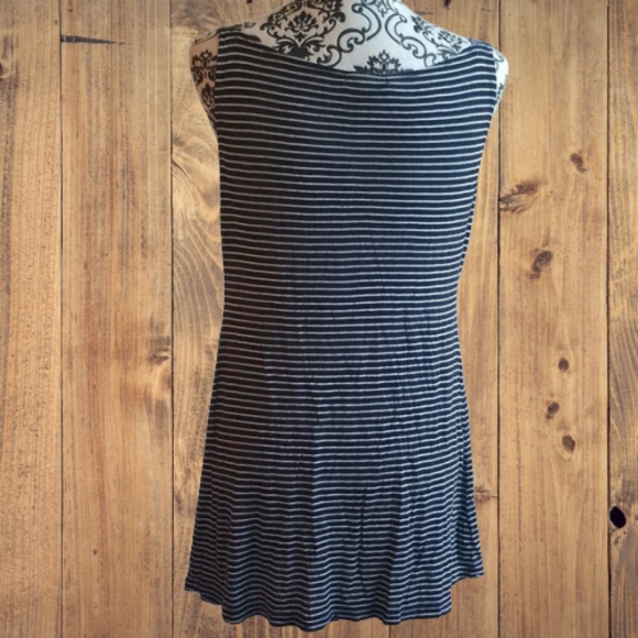 Gap Maternity Tank Top Tunic Striped Navy M - Picture 6 of 9